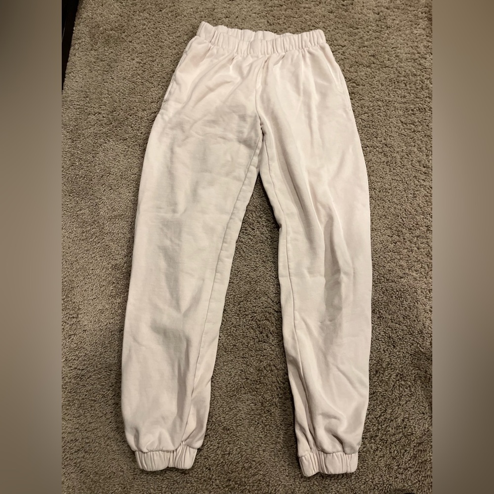 Brandy Melville Cream Joggers